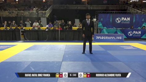 Rodrigo Alexandre Fujita vs Rafael Natal Diniz Franca 2025 Pan Jiu Jitsu IBJJF Championship