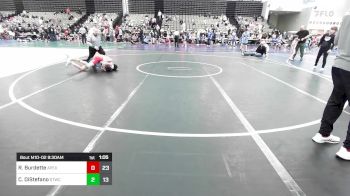 85 lbs Rr Rnd 2 - Reed Burdette, Apex K-6 Club vs Cal DiStefano, Shore Thing WC