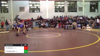 138 lbs Prelims - AIdan Bowers, Christian Brothers vs Patrick McConnell, Jesuit High School - New Orleans