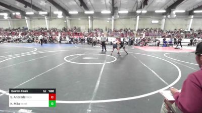 101 lbs Quarterfinal - Sakura Andrade, Tucson Pride WC vs Kairi Mike, Montezuma Creek Roughnecks