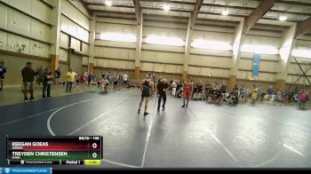 145 lbs Round 2 - Keegan Goeas, Hawaii vs Treyden Christensen, Utah