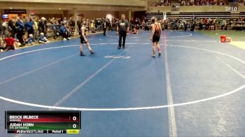 95 lbs 1st Place Match - Judah Horn, OTC (Ottertail) vs Brock Irlbeck, Wabasso