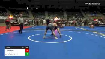 145 lbs Consolation - Joshua Moreno, 3f vs Jakob Nakamura, Best Trained Wrestling