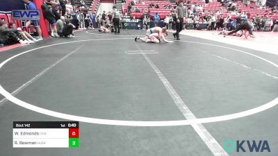 110 lbs Consi Of 4 - Wyatt Edmonds, Caney Valley Wrestling vs Ricks Bowman, Husky WC