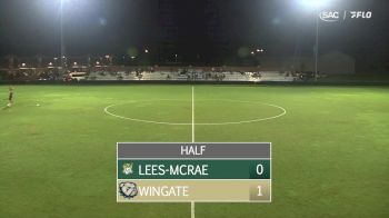 Replay: Lees-McRae vs Wingate | Sep 12 @ 7 PM
