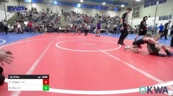 64-67 lbs Final - Camden Cross, Verdigris Youth Wrestling vs Bo Ely, Warner Eagles Youth Wrestling