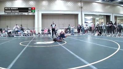 138 lbs Quarterfinal - Kal El Burnett, Reign WC vs Tanner Telford, Sanderson Wr Ac