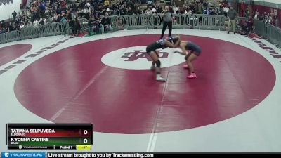 100 lbs 3rd Place Match - K`yonna Castine, Basic vs Tatiana Selpuveda, Eldorado