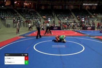 80 lbs Rr Rnd 1 - Jacob Fuller, Sperry Wrestling Club vs Dylan Friend, Brushy Wrestling Club