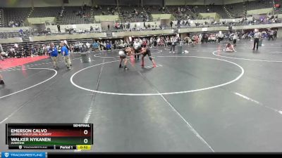 190 lbs Semifinal - Emerson Calvo, Askren Wrestling Academy vs Walker Nykanen, Overtime