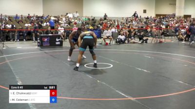 92 kg Cons 8 #2 - Eze Chukwuezi, Spartan Combat RTC vs Marcus Coleman, Cyclone RTC