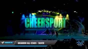 Brandon All-Stars - Silver [2021 L4 Junior - Medium Day 1] 2021 CHEERSPORT National Cheerleading Championship