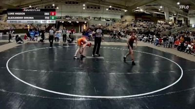 113 lbs Semis & 1st Wb (8 Team) - Alexander Srejma, Pigeon Forge High School vs Luke Higdon, Signal Mountain High School