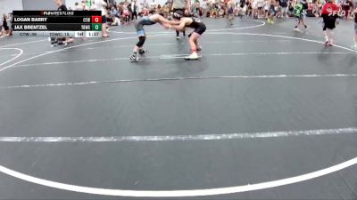 115 lbs Round 3 (4 Team) - Jax Brentzel, TDWC vs Logan Barry, CTWHALE