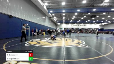 133 lbs Round Of 32 - Brody Simons, Maine Maritime Academy (NCAA) vs Jason Guglietta, Coast Guard