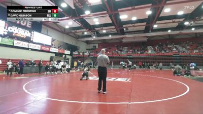 157 lbs Champ. Round 1 - Dominic Frontino, Brown vs David Gleason, Missouri