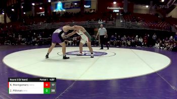 285 lbs Round 3 (8 Team) - Zachary Pittman, Grand Island vs Kharson Montgomery, Smith Center