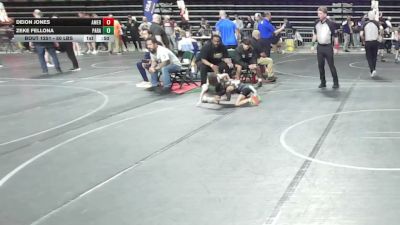 50 lbs Consi Of 4 - Deion Jones, American MMAW vs Zeke Fellona, Paranto/UDT