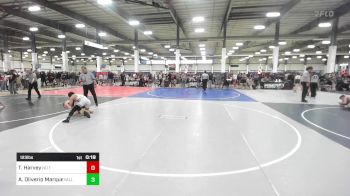 123 lbs Consi Of 8 #2 - Talon Harvey, No Team vs Adrian Oliverio Marquez, Valley Vipers