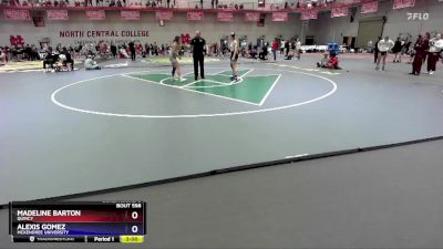 138 A Cons. Round 3 - Alexis Gomez, McKendree University vs Madeline Barton, Quincy