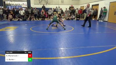 107 lbs R-32 - Andrew Mlynarczyk, St. Edward-OH vs JoJo Burke, St. Joseph Regional-NJ