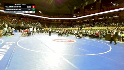 157 Class 3 lbs Cons. Semi - Boston Howard, Holt vs Kamron Watson, Hazelwood East