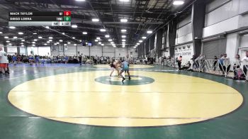 95 lbs Rr Rnd 2 - Mack Taylor, MF Army MS - MS vs Diego Loera, TNWC Rideout - MS