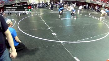 113 lbs Quarterfinal - Kaia Douthit, St Paul Youth Wrestling vs Kenley Harris, Hawks Wrestling Club (Lincoln) - Girls