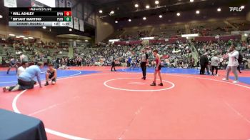 103 lbs Champ. Round 1 - Will Ashley, Benton Parks Youth Wrestling vs Bryant Martino, Pulaski Academy Youth Wrestling