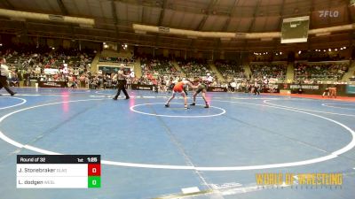 84 lbs Round Of 32 - Jack Stonebraker, Gladiator Wrestling Club vs Lane Dodgen, Wesley Wrestling Club