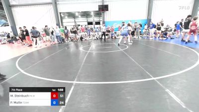 105 kg 7th Place - Mylah Steinbuch, PA West Black vs Peyton Mullin, Team NY