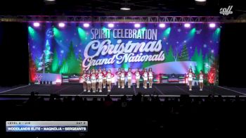 Woodlands Elite - Magnolia - Sergeants [2025 L2 - U16 Day 2] 2025 Spirit Celebration Christmas Grand Nationals
