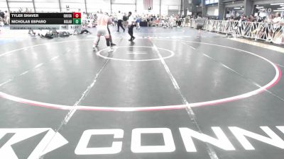 285 lbs Rr Rnd 2 - Tyler Shaver, Ground Up USA (RED) - HSB vs Nicholas Esparo, Keene Gladiators - HSB