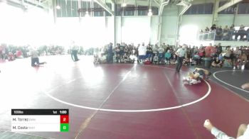 109 lbs Quarterfinal - Maximus Torrez, Daniel Cormier Wr Ac vs Marco Costa, Costa Training Center