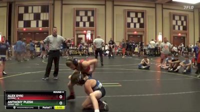 78 lbs Round 4 (6 Team) - Alex Dyki, Olympic vs Anthony Plesh, SVRWC Red