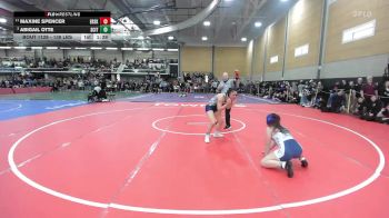 138 lbs Quarterfinal - Maxine Spencer, Erskine vs Abigail Otte, Scituate