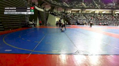 73 lbs Consi Of 8 #1 - Jared Martin, Gamehouse Training Center vs Kaylor Buice, Commerce Wrestling Club