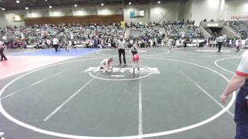 80 lbs Semifinal - Delaina Bumgarner, Small Town WC vs Addyson Cravens, Nestucca Valley WC