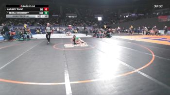 4A/3A/2A/1A Girls 100 Quarterfinal - Kassidy Zajic, Sweet Home Girls vs Tessa Newberry, Rainier Girls