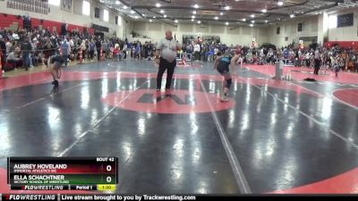 105 lbs Round 2 - Ella Schachtner, Victory School Of Wrestling vs Aubrey Hoveland, Immortal Athletics WC