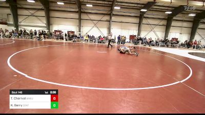 197 lbs Round Of 32 - Tyreece Cherival, Western New England vs Keevon Berry, Centenary