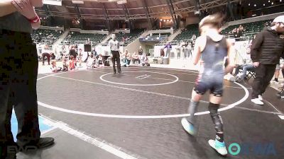 52 lbs Rr Rnd 3 - Sailor Roberts, MOJO Mulisha 9U vs Kayne Felix, Keystone Kids Wrestling Club
