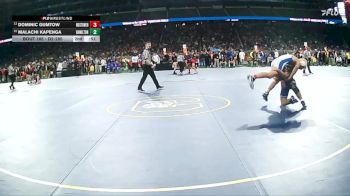 D2-157 lbs Quarterfinal - Tyler Bashore, DeWitt HS vs Rickey Lynch, Plainwell HS