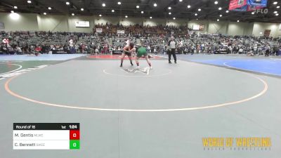 285 lbs Round Of 16 - Michael Gentis, Motherlode Wrestling Club vs Colton Bennett, Sweet Home