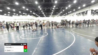 42 lbs Consi Of 4 - Isaac Estrada, Top Rank vs Elijah Ojeda, Gladiator Wrestling Academy