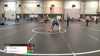 220 lbs Prelims - Judson Wiltfong, Norton High School vs Brayan Rodriguez, York High School