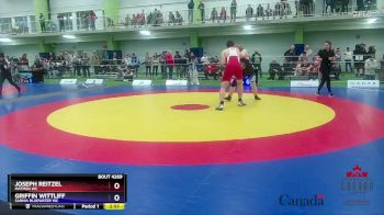 92kg Cons. Round 4 - Joseph Reitzel, Matmen WC vs Griffin Wittliff, Sarnia Bluewater WC