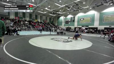 122 lbs Cons. Round 3 - Noah Hernandez, University City vs Joseph Guillen, Southwest (EC)