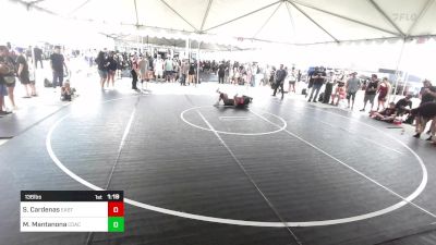 136 lbs Semifinal - Sophia Cardenas, Eastvale Elite vs Mila Mantanona, Coachella Valley WC