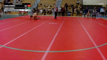 197 lbs 3rd Place Match - Umari Ahmad, Iowa Central Community College vs Owen Sjoberg, Saint Cloud State